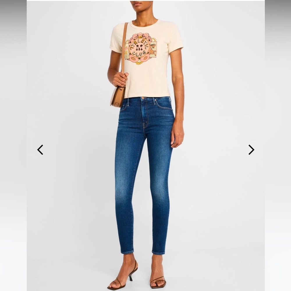 Mother High Waist Looker in Tongue & Chic